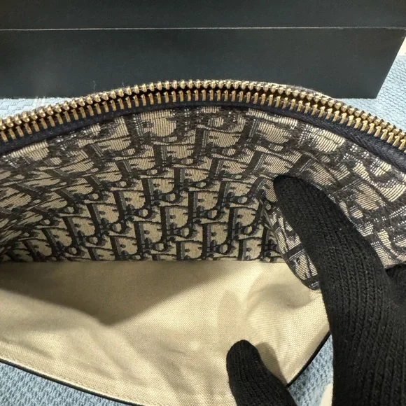 Christian Dior Saddle Cloth Clutch Bag - Picture 5 of 10